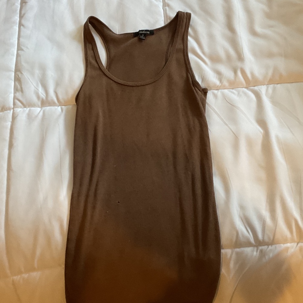 Ambiance Chocolate Brown Tank Top